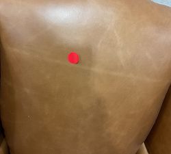 Open Box: Thatcher Leather Armchair - Statesville Caramel