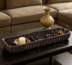 Chestnut Woven Tray