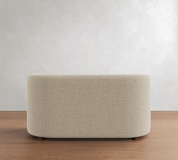 Ayden Tufted Barrel Arm Settee (53"&ndash;69")