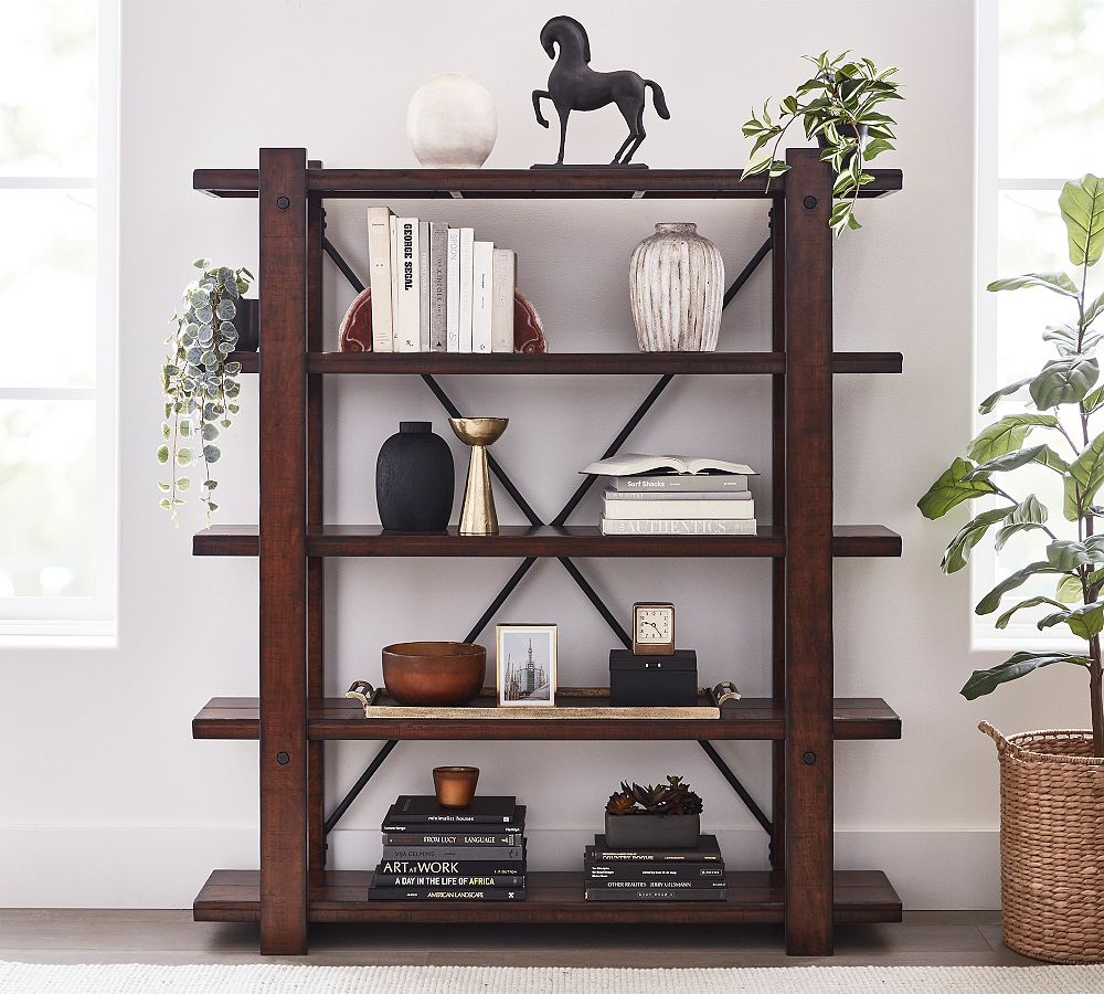 Benchwright Etagere Bookcase (61") by Pottery Barn