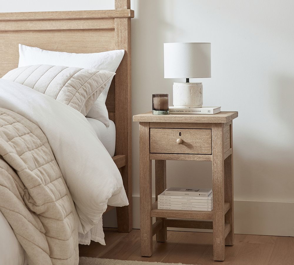 Farmhouse Mini Nightstand (18") by Pottery Barn
