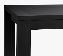 Malibu Metal Rectangular Outdoor Bar Height Table (56")