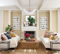 Malibu Rectangular Woven Coffee Table (48")