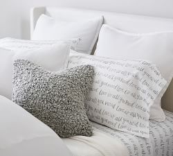 All You Need Is Love Percale Pillowcases - Set of 2
