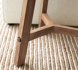 Rustic Farmhouse Round Side Table (23.5")