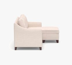 Cameron Slope Arm Reversible Chaise Sleeper Sectional (87")