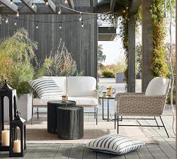 Tulum Wicker Outdoor Loveseat (45")