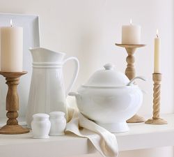 Altair Wood Candle Holder
