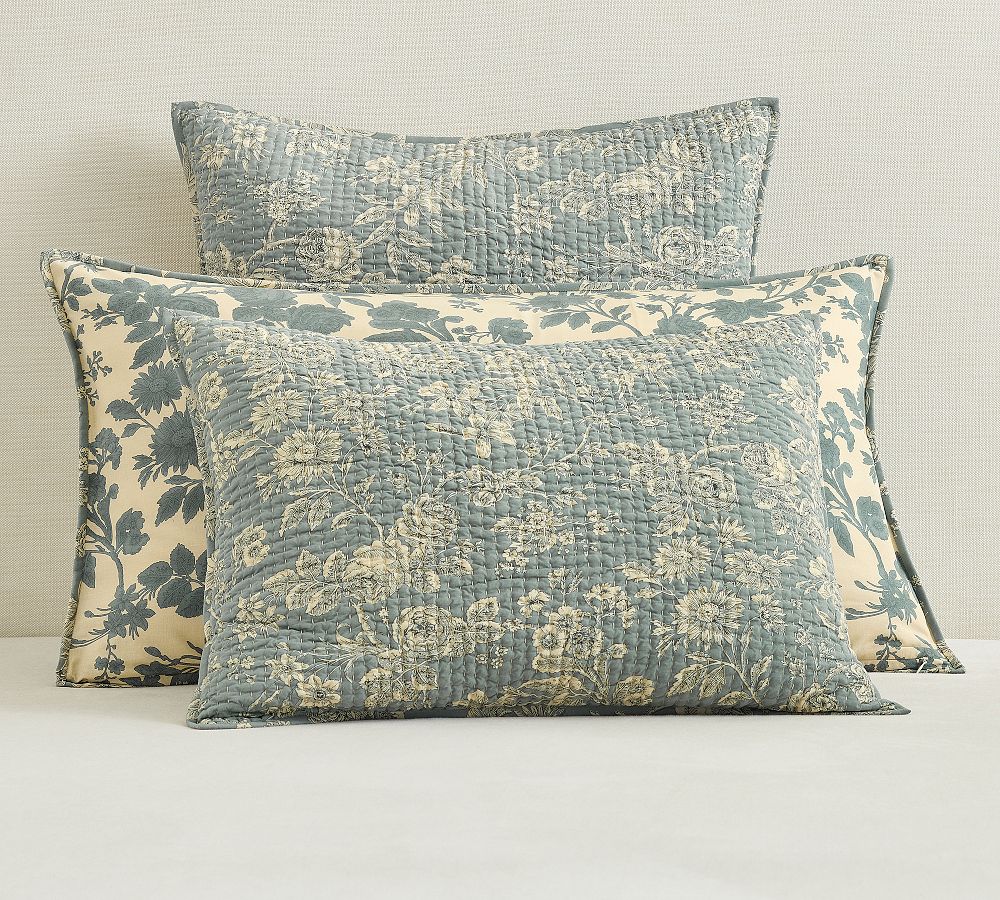 Adele Reversible Quilted Sham by Pottery Barn