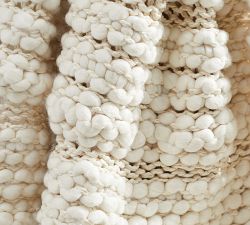 Cozy Darian Textured Handknit Throw