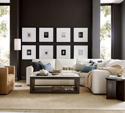 Pearce Square Arm 3-Piece Wedge Sectional (118"&ndash;127")