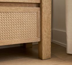 Marina Cane 3-Drawer Dresser (36")