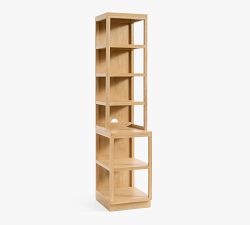 Pacific Narrow Bookcase (17")