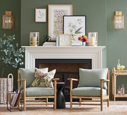 Cane Bar Cart