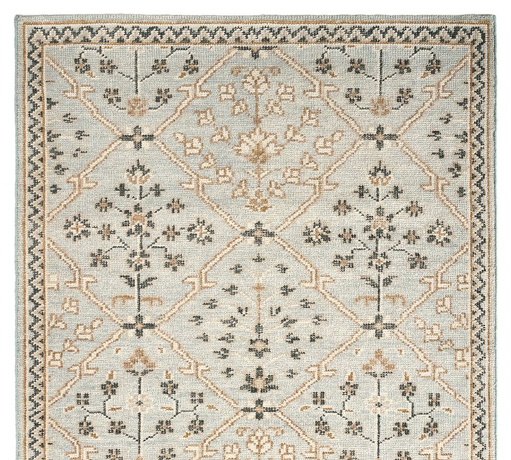 Laurel Hand-Knotted Rug | Pottery Barn