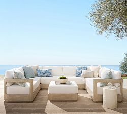 Aptos 6-Piece U-Shaped Outdoor Sectional (129")
