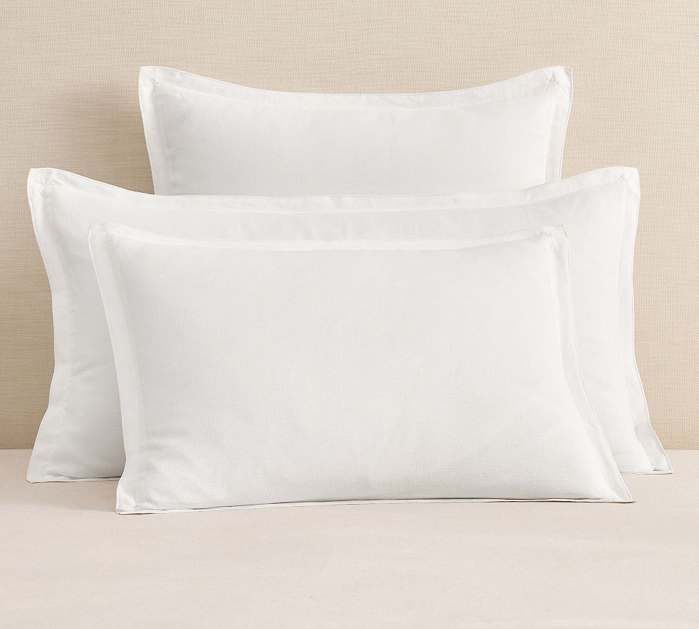 Belgian Flax Linen Galen Sham by Pottery Barn