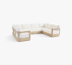 Aptos 6-Piece U-Shaped Outdoor Sectional (129")