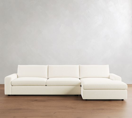 Sierra Chaise Sectional (137"-154") by Pottery Barn