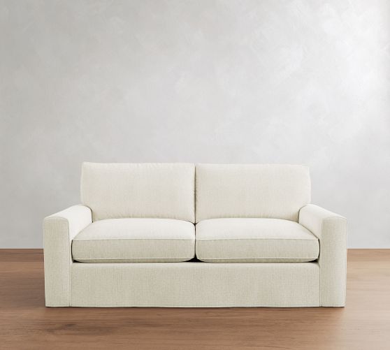 Pearce Square Arm Deep Seat Slipcovered Sofa (66"-112") by Pottery Barn