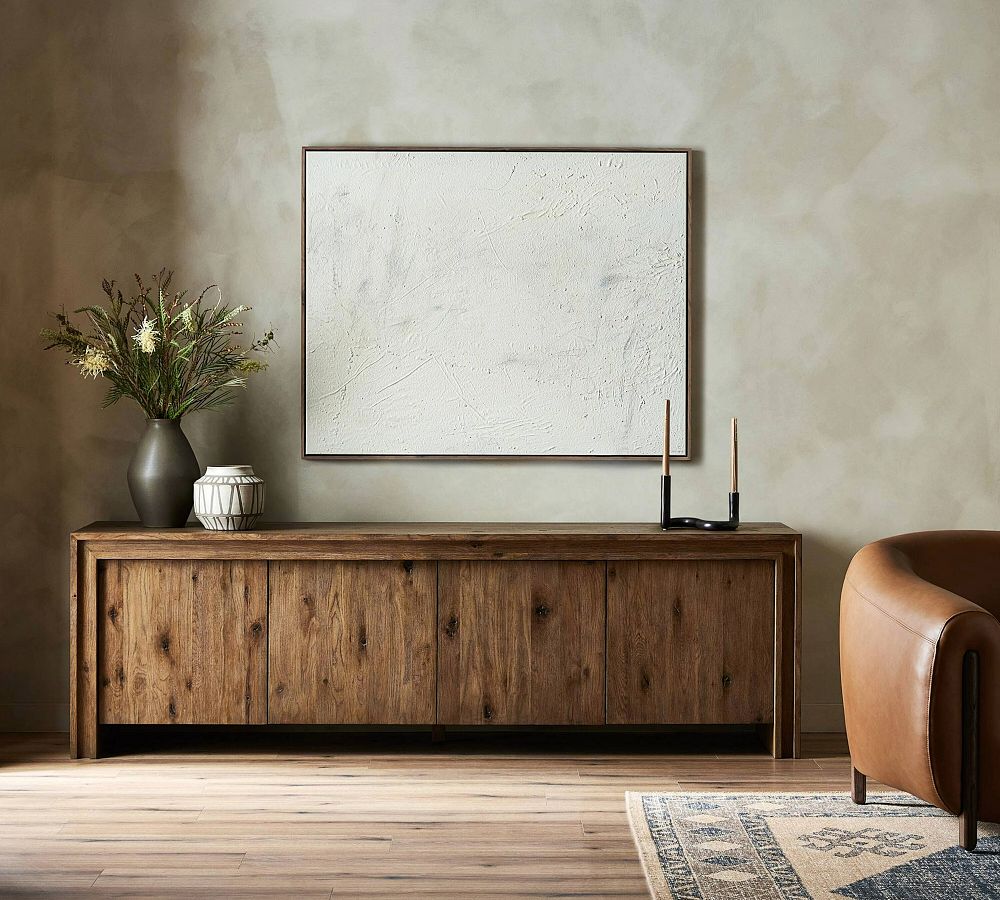 Dove Media Console (84") by Pottery Barn