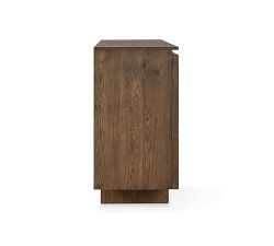 Reeded Reclaimed Wood Cabinet (50" - 82")