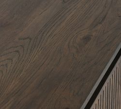 Reeded Reclaimed Wood Cabinet (50" - 82")
