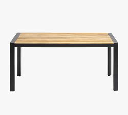 Lafayette Teak Rectangular Outdoor Dining Table (63")