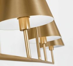 Ender Metal Linear Chandelier (56")
