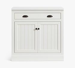 Open Box: Aubrey Modular Media Cabinet Door Base (36"W x 36"H) - Dutch White
