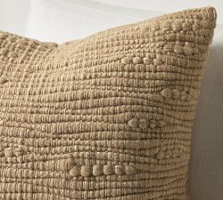 Textured Woven Pillow Cover
