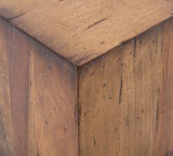 Parkview Square Reclaimed Wood End Table (14")