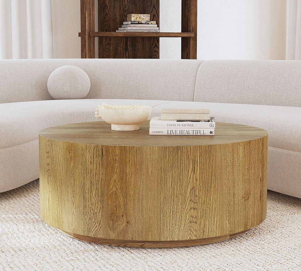 Larisa Round Coffee Table (42") by Pottery Barn