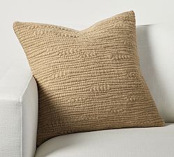 Textured Woven Pillow Cover