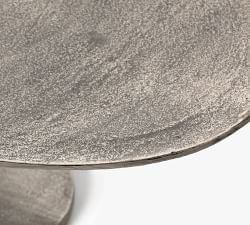 Collier Metal Oval Coffee Table (55")