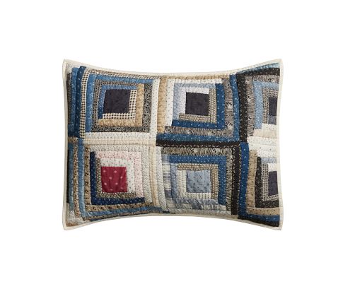 Lassen Handcrafted Applique Quilted Sham