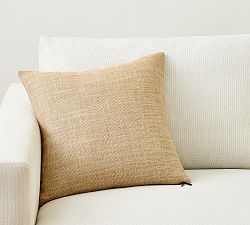 Open Box: Belgian Linen Pillow Cover (18") - Salt