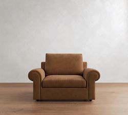 Bellevue Leather Sofa (61"&ndash;121")