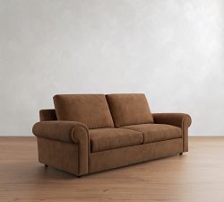 Bellevue Leather Sofa (61"&ndash;121")