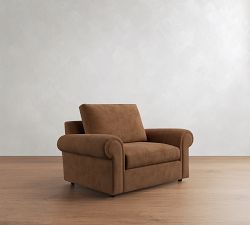 Bellevue Leather Sofa (61"&ndash;121")