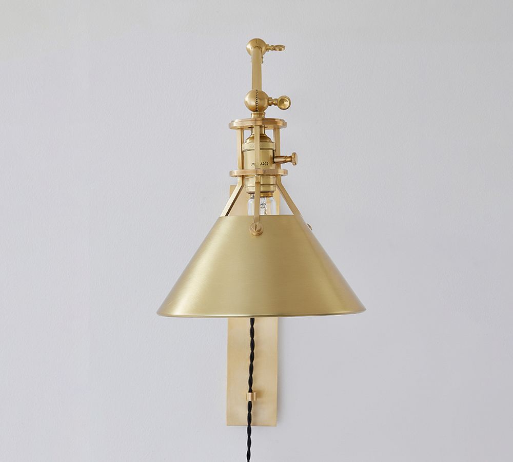 Jocelyn Metal Plug-In Sconce (45") by Pottery Barn