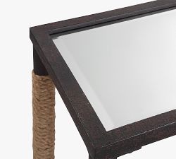 Rora Metal &amp; Glass Console Table (52")