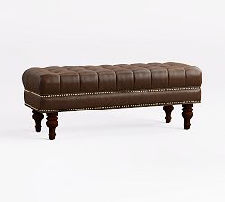 Martin Leather Bench