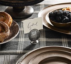 Western Etched Place Card Holders - Set of 4
