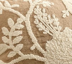 Florence Floral Embroidered Pillow Cover