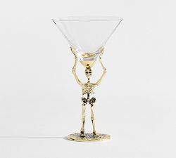 Skeleton Martini Glasses