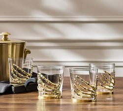 Skeleton Double Old Fashioned Glasses