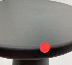 Open Box: Avila Metal Round Outdoor Accent Table, Medium (16" Diam.) - Bronze