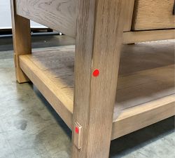 Open Box: Benchwright Rectangular Coffee Table (54") - Seadrift