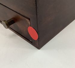 Open Box: Burlwood Jewelry Armoire